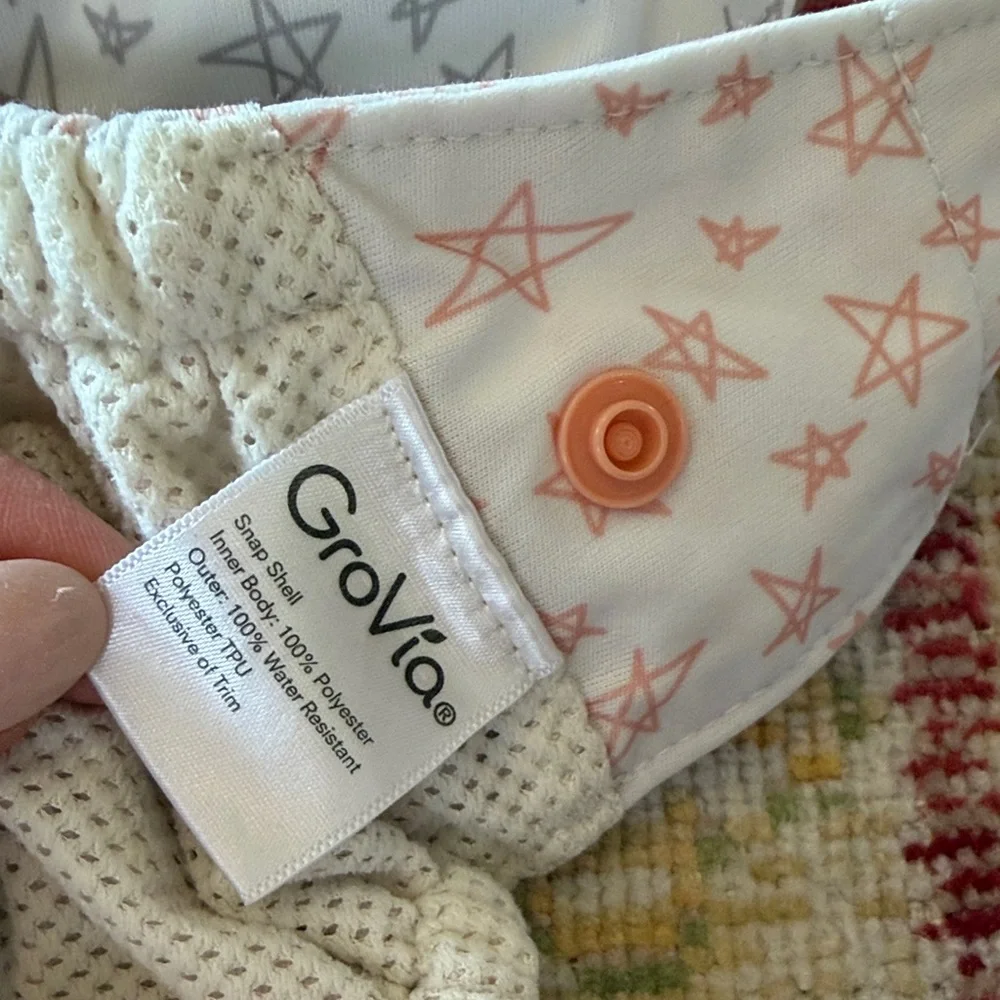 GroVia + June & January collab hybrid diaper shells